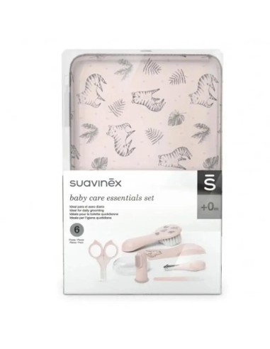 Suavinex Set Manicura, Color Rosa