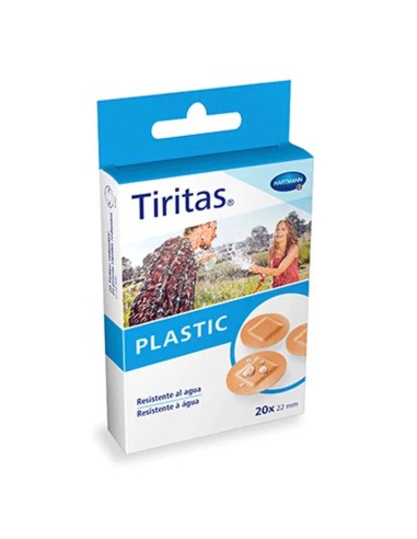 Tiritas Plastic Redondas 22Mm 20 unidades