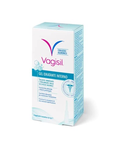 Vagisil Gel Hidratante Interno 6 Aplicadores 5 ml