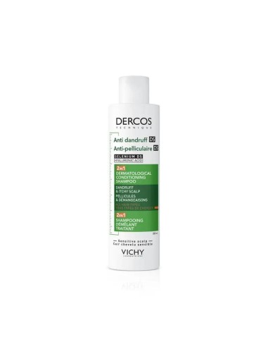 Vichy Dercos Champú Acondicionador Anticaspa Ds 2 En 1, 200 ml