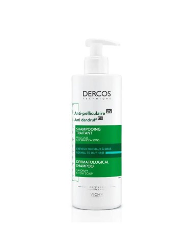 Vichy Dercos Technique Champú Anticaspa Grasa 400 ml