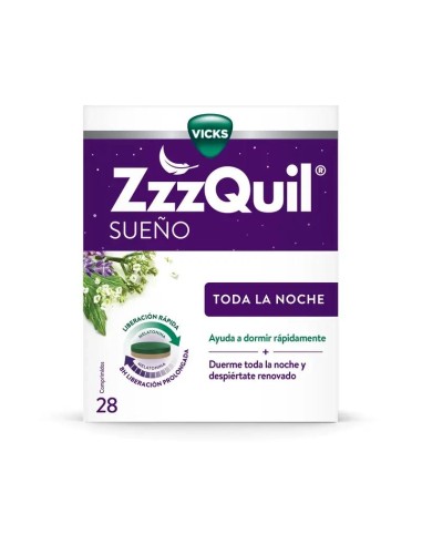 Zzzquil Melatonina, Valeriana Y Vitamina B6, 28 comprimidos