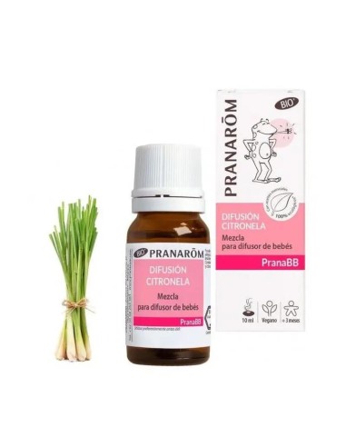 Pranarôm Pranabb Difusión Citronela BIO, 10 ml