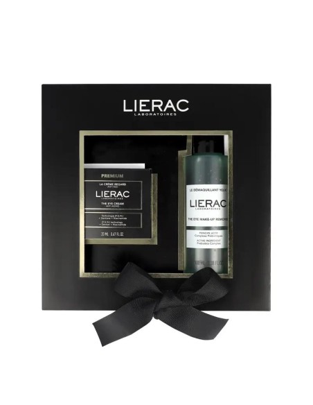 Lierac Premium Cofre Antiedad Contorno De Ojos + Desmaquillante Ojos, 120 ml