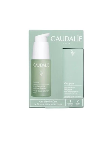 Caudalie Vinopure Serum Anti-imperfecciones 30 ml + Vinopure Stop Granos 15 ml