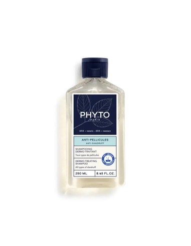 Phyto Anticaspa Champú Dermo Tratamiento, 250 ml