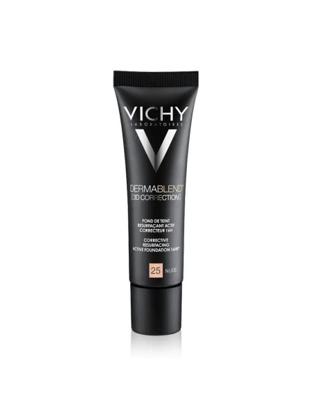 Vichy Dermablend Corrección 3D Fondo de Maquillaje Corrector Nº 25 Nude 30 ml