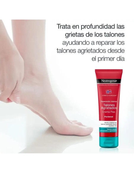 Neutrogena Crema Pies Talones Agrietados Hidratación Intensa, 50 ml