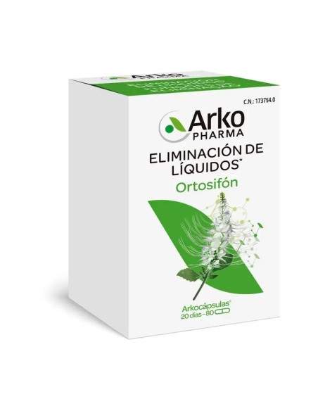 Arkocápsulas Ortosifón 80 Cápsulas Arkopharma