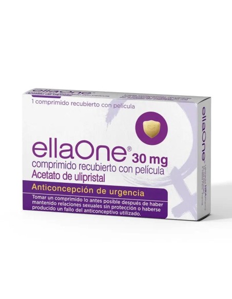 Ellaone 30 mg Anticonceptivo de Emergencia 1 Comprimido