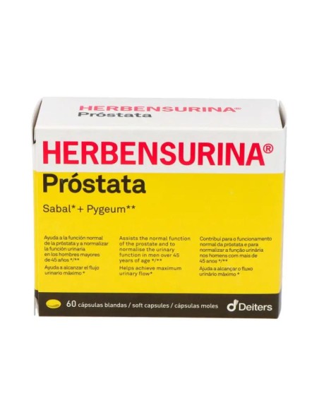 Herbensurina Prostata 60 cápsulas