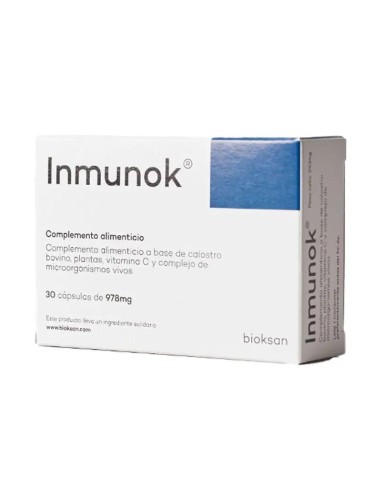 Inmunok Complemento Alimenticio 30 cápsulas