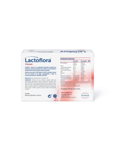 Lactoflora Ciscare 30 cápsulas