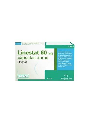 Linestat 60 mg 84 cápsulas (Blister)