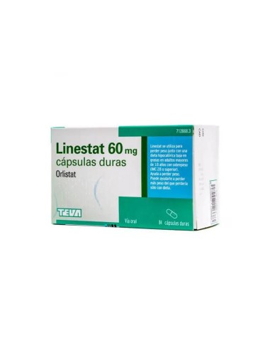 Linestat 60 mg 84 cápsulas (Blister)