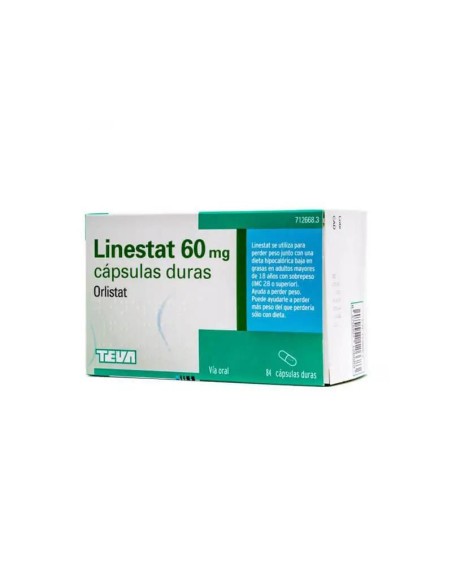 Linestat 60 mg 84 cápsulas (Blister)
