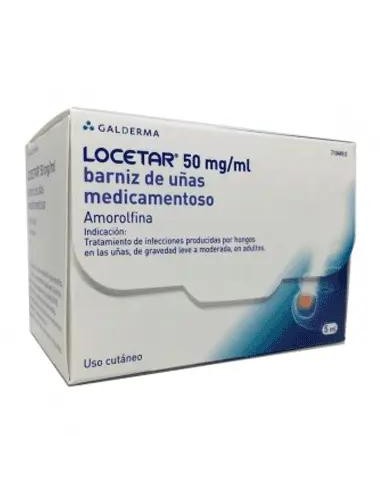Locetar 50 mg/ml Barniz de Uñas Medicamentoso 5 ml