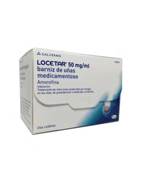 Locetar 50 mg/ml Barniz de Uñas Medicamentoso 5 ml