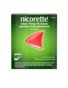 Nicorette Parches Transdérmicos 10 mg de 16 Horas 14 Parches