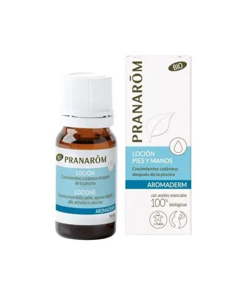 Pranarom Aromaderm Locion Pies y Manos BIO, 10 ml