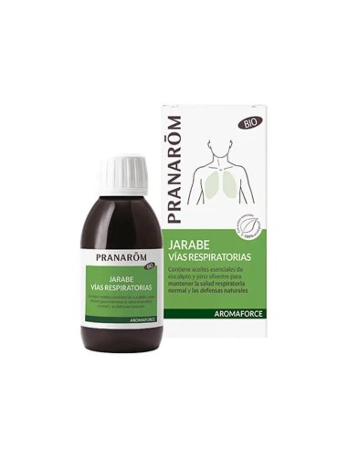 Pranarom Aromaforce Jarabe Vías Respiratorias BIO, 150 ml
