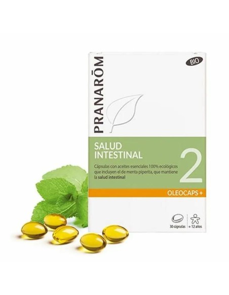 Pranarom Oleocaps 2 Alivio Gastrointestinal y Orina 30 cápsulas