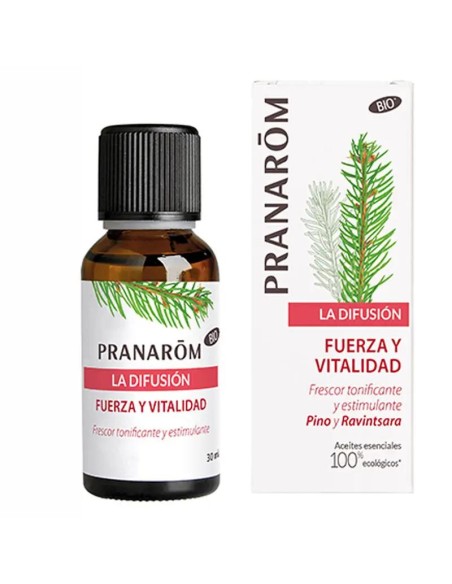 Pranarom Sinergia Bio Difusión Fuerza Vitalidad BIO, 30 ml