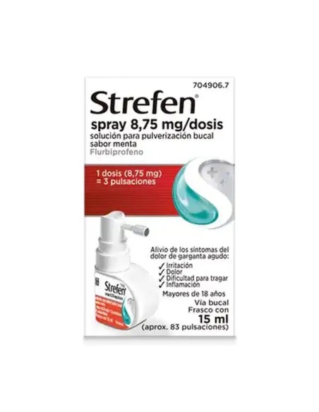 Strefen Spray 8,75 mg por Dosis, 15 ml