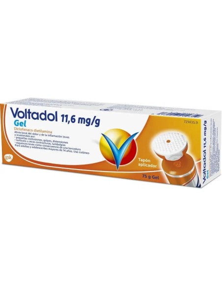 Voltadol Gel Tópico con Tapón Aplicador 75 gr