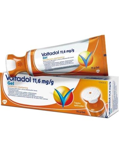 Voltadol Gel Tópico con Tapón Aplicador 75 gr
