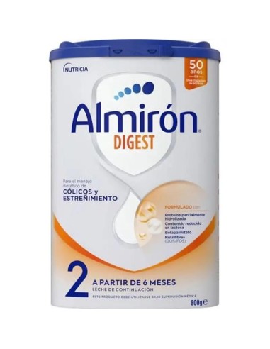 Almirón Advance Digest 2 Leche Fórmula En Polvo, Desde Los 6 Meses, color Único, 800 g