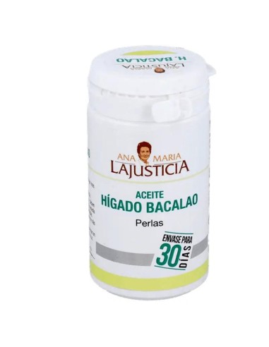Ana María Lajusticia Hígado de Bacalao 90 Perlas