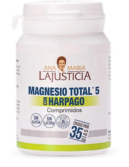 Ana Maria Lajusticia Magnesio Total 5 Con Harpago Bote De 70 Comprimidos
