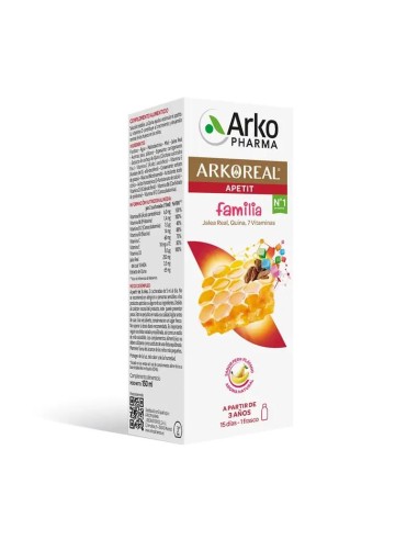 Arkopharma Arkoreal Jalea Real Apetit Junior Jarabe, 150ml