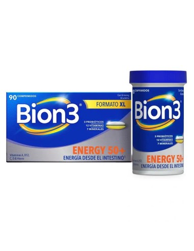 Bion3 Energy 50+, 90 comprimidos