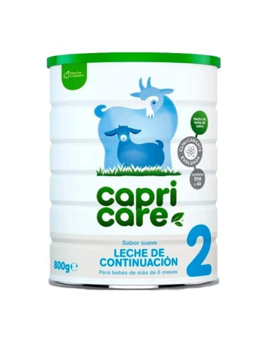 Capricare 2 Leches de Continuación Nueva Fórmula, 800 gr