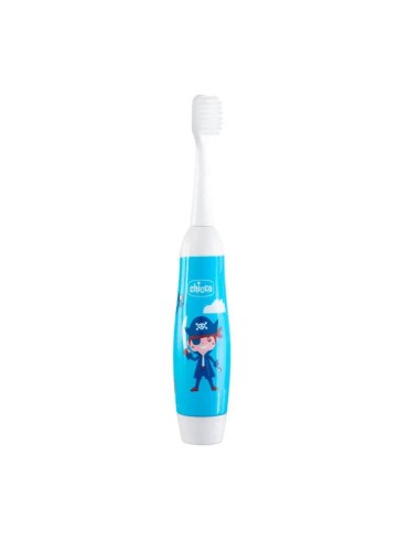 Chicco - Cepillo Dental Eléctrico Azul + 3 Años, con Pilas