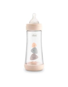 Chicco Biberón Perfect 5 +4 Meses Silicona Neutro 300 ml