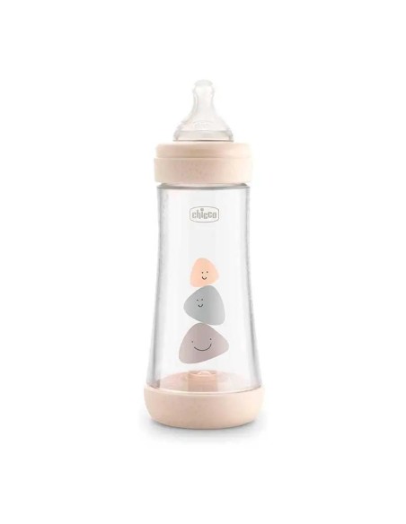 Chicco Biberón Perfect 5 +4 Meses Silicona Neutro 300 ml
