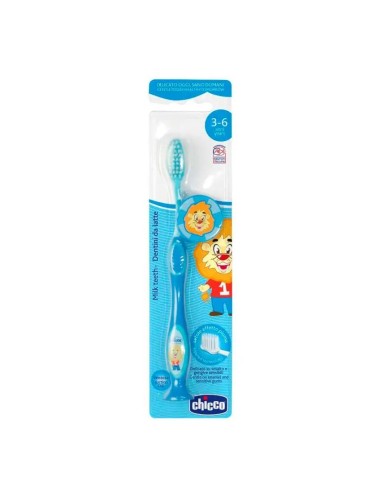 Chicco Cepillo Dental 3-6 Años Color Azul
