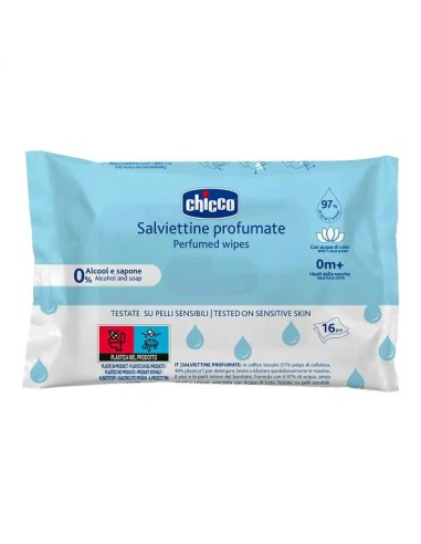 Chicco Chicco Toallitas Pocket, 16 unidades