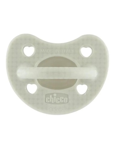 Chicco Chupete Physioforma Luxe Gris 2-6 Meses, 1 unidad