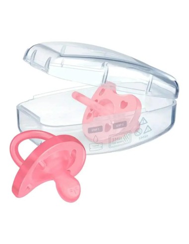 Chicco Chupete Physioforma Soft Rosa 6-16M, 2 unidades