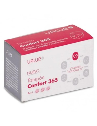 Confort 365 Tampón Esponja Vaginal Lubricada