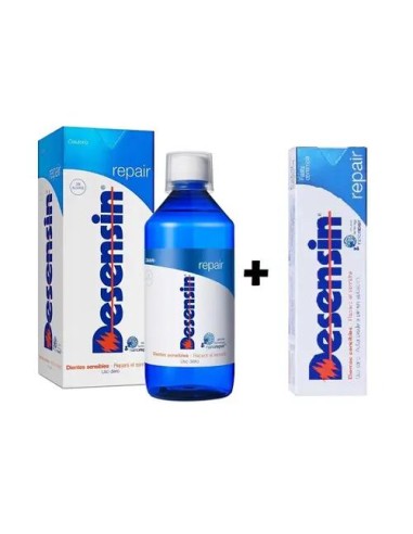 Desensin Pack Repair Pasta 75 ml + Colutorio 500 ml