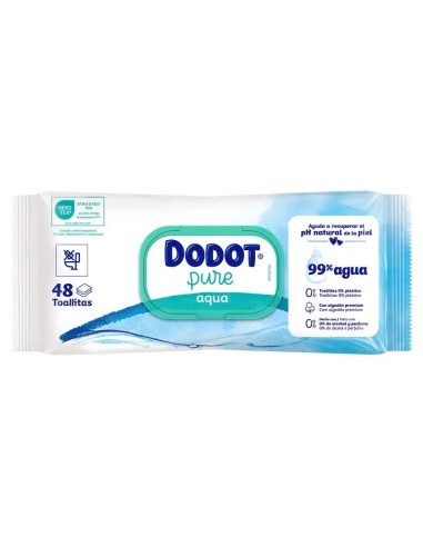 Dodot Toallitas Cuidado Total Aqua 48 Toallitas