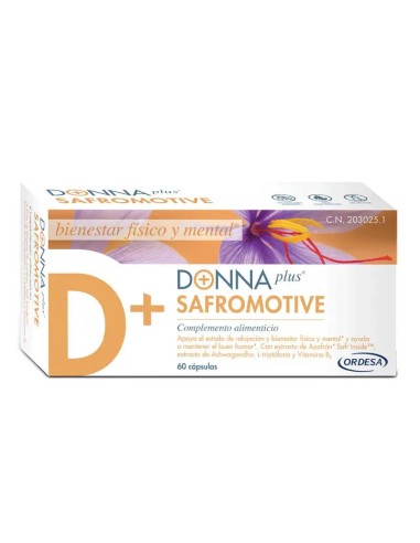 Donnaplus Safromotive, 60 cápsulas