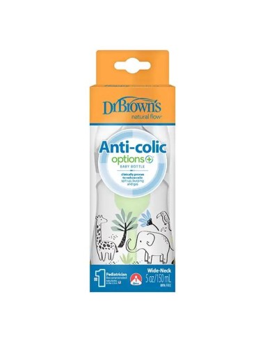 Dr.Brown'S Duplo Biberon Boca Ancha 150Ml Selva