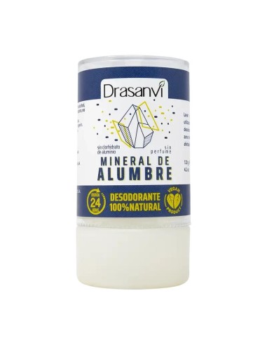 Drasanvi Desodorante Alumbre Mineral Cristal, 120 gr