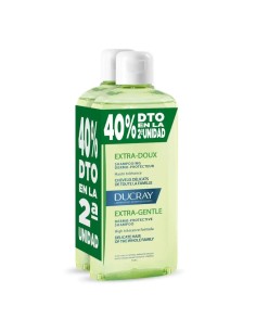 Ducray Champú Equilibrante Dermoprotector 2X400 ml 2